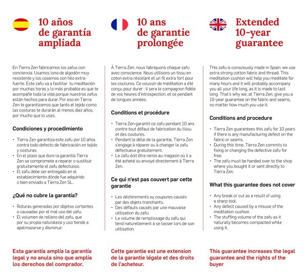 ZAFU DE MEDITACIÓN MEDIA LUNA